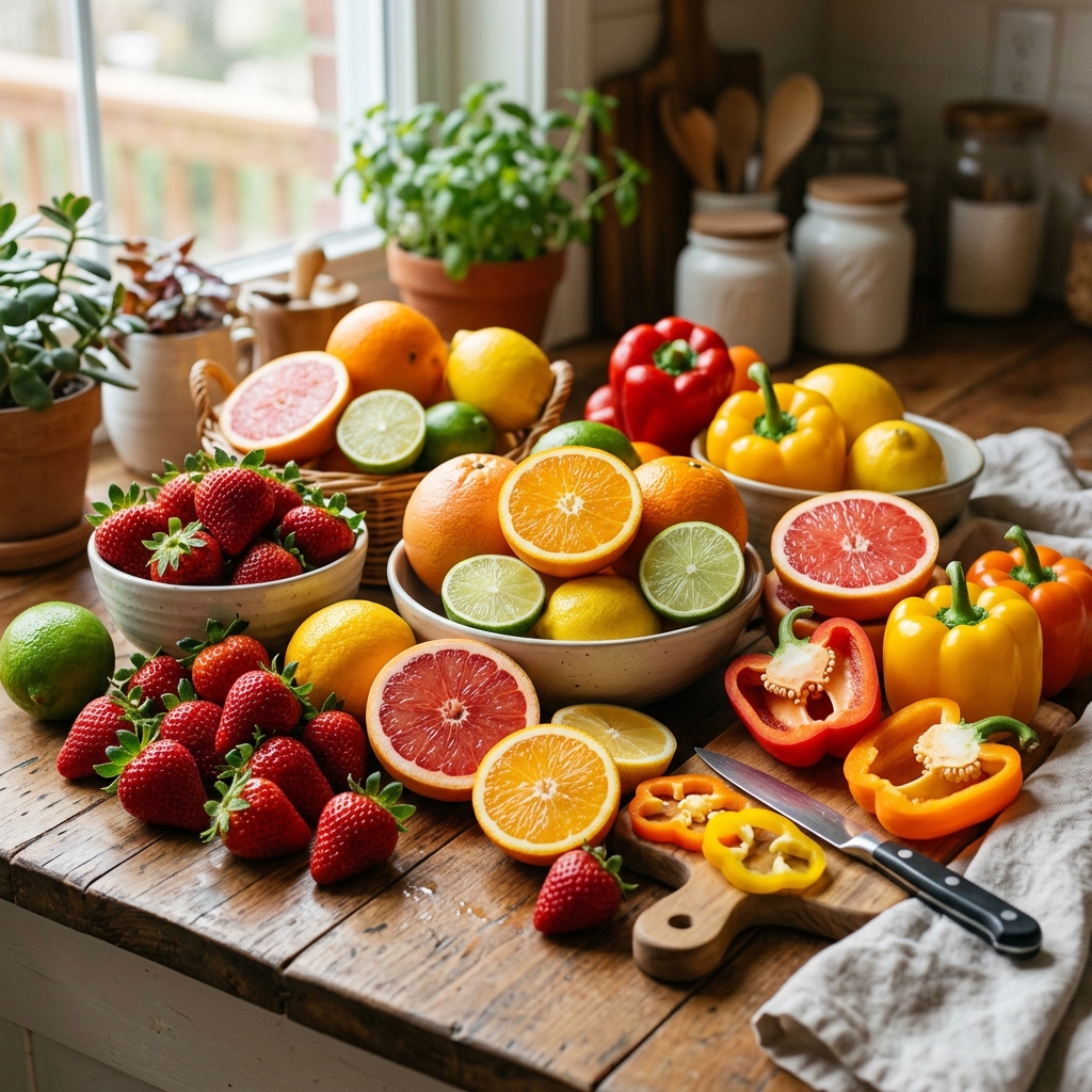 aliment riches vit C